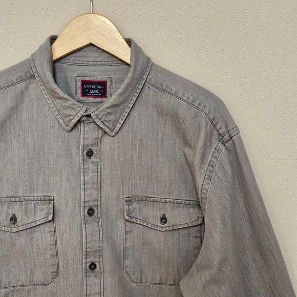 UNTUCKit Other - UNTUCKit Canvas Button Down XL